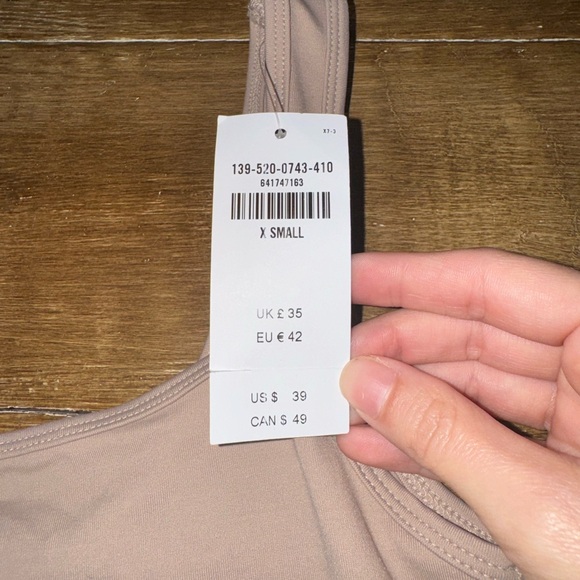 XS Nude/Beige Smooth Bodysuit - Picture 3 of 3